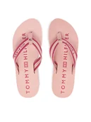 Klapki i japonki damskie - Tommy Hilfiger Japonki Th Webbing Summer Sandal FW0FW09193 Różowy - miniaturka - grafika 1