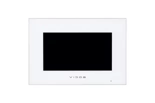 Vidos Monitor dotykowy 7" AHD WiFi kolor biały M10W-X X - Akcesoria do domofonów i wideodomofonów - miniaturka - grafika 1