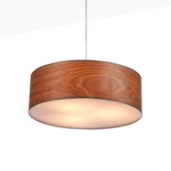 Lampy sufitowe - Lampa Wisząca Drewniana Ø45cm 3XE27 Abruzzo Bosco - miniaturka - grafika 1