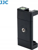 Uchwyty samochodowe do telefonów - JJC Uchwyt na smartfona JJC SPC1A czarny z poziomicą i sankami - miniaturka - grafika 1