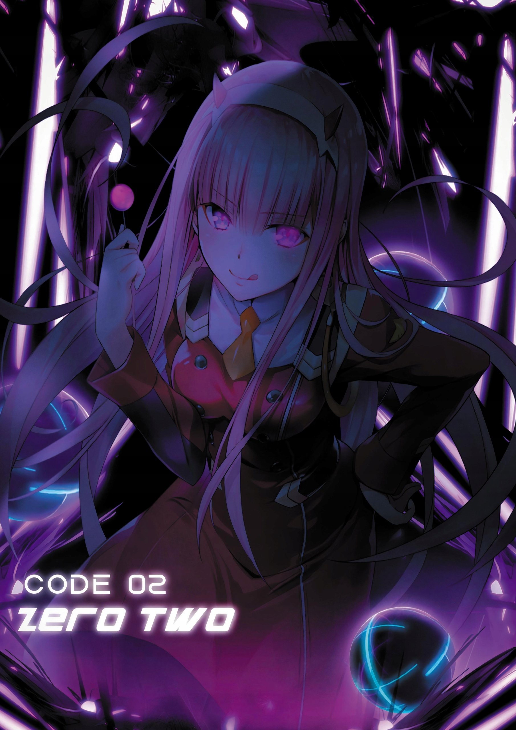 Plakat A3 anime manga Darling in The Franxx