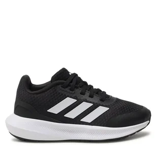 Buty do biegania adidas RunFalcon 3 Sport Running Lace Shoes HP5845 Czarny - Buty dla dziewczynek - miniaturka - grafika 1