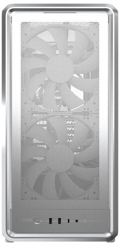 Obudowa Cooler Master case MasterFrame 500 Mesh Silver, Przezroczysty panel boczny, ATX, 2x 200mm Fan, 1x 120mm Fan, Szary MF500M-SHNN-S00