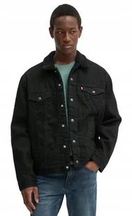 LEVI'S KURTKA CZARNA Z DŁUGIM RĘKAWEM OCIEPLANA XL JSC - Moda i Uroda OUTLET - miniaturka - grafika 1