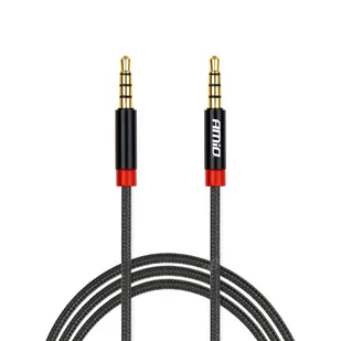 Kabel aux mini jack 3,5mm oplot 100cm amio-03269 - Kable - miniaturka - grafika 1