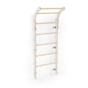 Wyposażenie pokoiku dziecięcego - Drabinka gimnastyczna treningowa dla dzieci 66x37x175cm - miniaturka - grafika 1