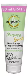 4organic Naturalny płyn do higieny intymnej Aloesowy 250 ml - Płyny do higieny intymnej - miniaturka - grafika 1