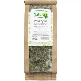 Polbioeco Pokrzywa, susz ziołowy NATURA, 100 g - Herbata - miniaturka - grafika 1