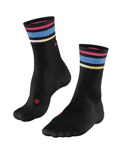 FALKE Mężczyźni Skarpety do biegania RU3 Comfort Sunshift M So lyocell materiał funkcyjny przeciw pęcherzom 1 Para, Czarny Black 3006, 46-48
