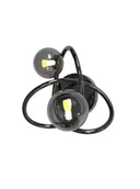 Lampy ścienne - Nancy kinkiet 2xG9 czarny chrom/dymiony 4014-205 - miniaturka - grafika 1