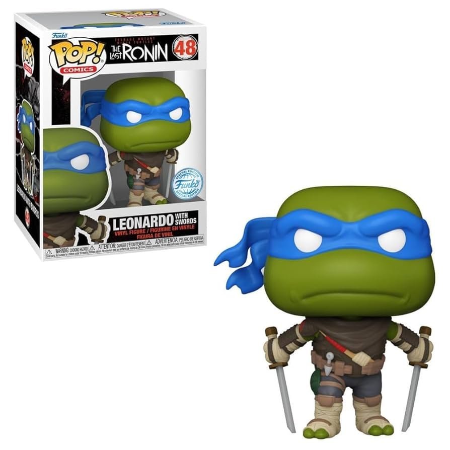 Funko POP Teenage Mutant ninja Turtles 48 Leonardo with Sword Special Edition