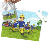Puzzle - Puzzle - Strażak Sam Wzory Z Bajek Prezent Na Święta 96El + Woreczek - miniaturka - grafika 1