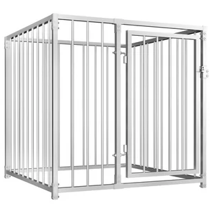vidaXL Kojec dla psa 100 x 100 x 100 cm 144487 - Budy dla psów - miniaturka - grafika 1