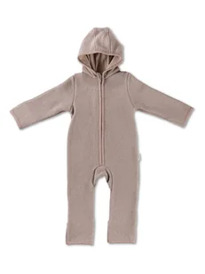 Hofbrucker Wełniany kombinezon w kolorze beżowym - Pajacyki dla niemowląt - miniaturka - grafika 1