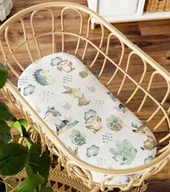 Prześcieradła dla dzieci - ALBERO MIO Prześcieradło do gondoli C001 Forest World - miniaturka - grafika 1