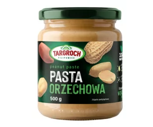 Pasta orzechowa (masło orzechowe) 500g "Targroch" 4 szt. - Masło i margaryna - miniaturka - grafika 1