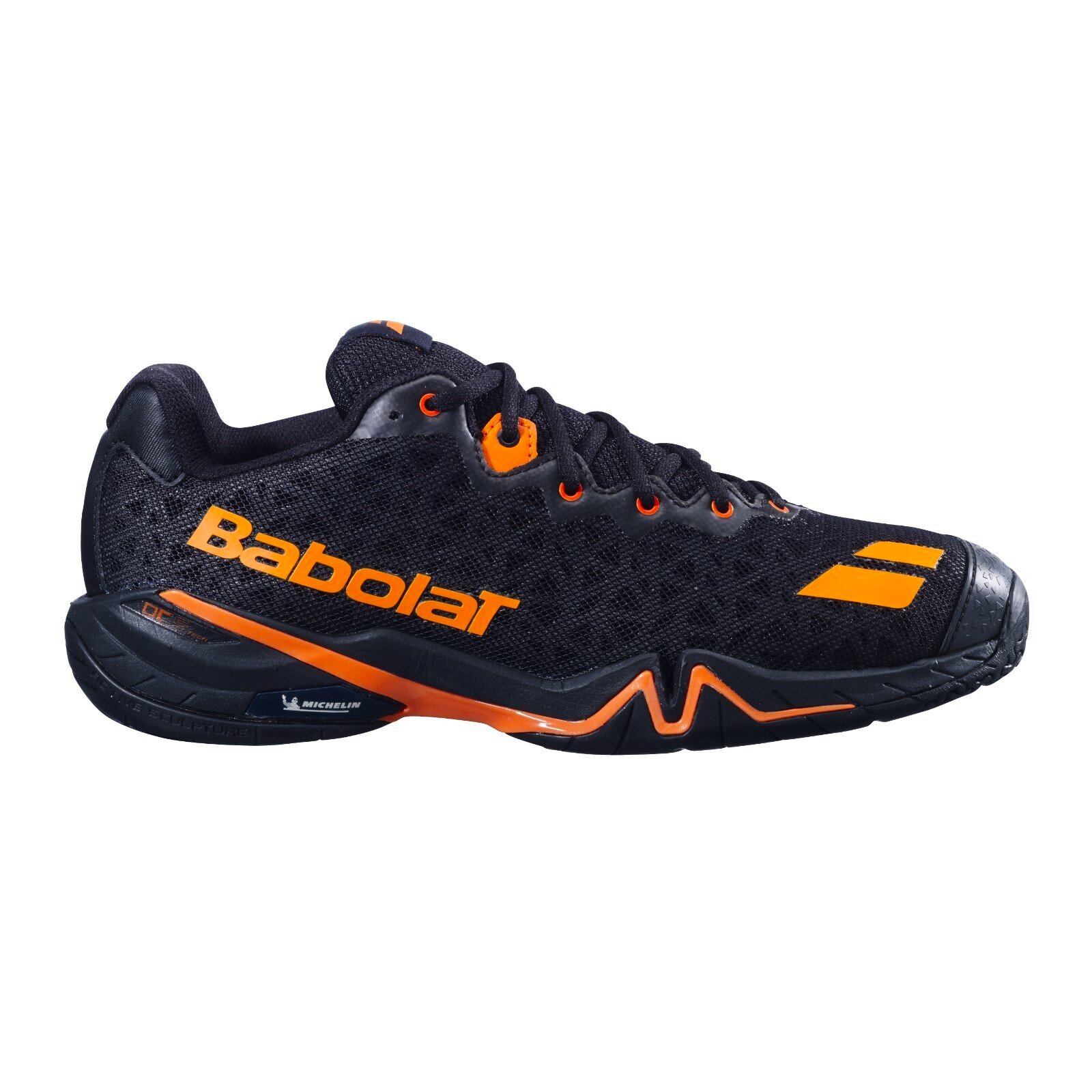Męskie buty gimnastyczne Babolat Shadow 4 Men Black/Orange EUR 47