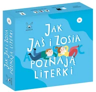 Gry planszowe - Kangur Jak Jaś i Zosia poznają literki - miniaturka - grafika 1