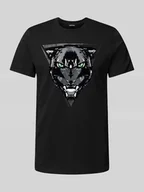 Koszulki męskie - T-shirt z nadrukowanym motywem - miniaturka - grafika 1