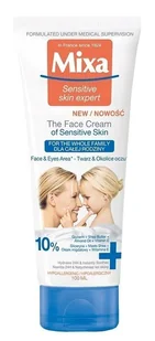 Mixa - Krem do twarzy do skóry wrażliwej dla całej rodziny 100ml - Kremy do twarzy - miniaturka - grafika 1