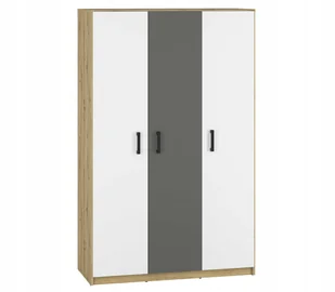 Szafa ubraniowa dąb Artisan 3 kolory 120 cm KENT - bestseller - Szafy Szafa ubraniowa dąb Artisan 3 kolory 120 cm KENT - bestseller - Szafy - miniaturka - grafika 1