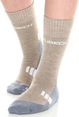 Skarpety termoaktywne - Brubeck Skarpety damskie Trekking Light brązowo-szare r. 39-41 BTR002/W - miniaturka - grafika 1