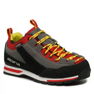 Trekkingi Alpina Royal 627M-1 Red/Grey - Buty trekkingowe męskie - miniaturka - grafika 1