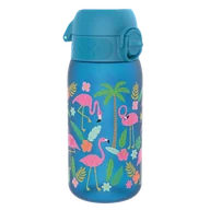 Bidony dla dzieci - Butelka ION8 I8RF350PBFLAM Flamingos - miniaturka - grafika 1