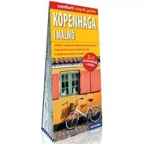 Kopenhaga i Malmö laminowany map&guide 2w1 przewodnik i mapa)