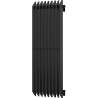 Grzejniki pokojowe - Mexen Aurora grzejnik dekoracyjny 1200 x 450 mm, 917 W, czarny - miniaturka - grafika 1