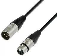 Akcesoria do nagłośnienia - Adam Hall Cables 4 Star Series - DMX Cable REAN XLR męski / XLR żeński 1.0 m przewód DMX K4DMF0100 - miniaturka - grafika 1