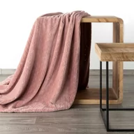 Koce - Euro Firany Koc Flanelowy Design Cindy4 Różowy 170x210 1212088 - miniaturka - grafika 1