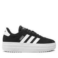 Sneakersy damskie - Sneakersy adidas VL Court Bold IH9995 Czarny - miniaturka - grafika 1