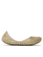 Buty dla chłopców - Melissa Baleriny Mini Melissa Campana Papel Inf 32996 Złoty - miniaturka - grafika 1