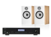 Zestawy stereo - Rotel A12 MKII (czarny) + 606 S3 (dąb) - miniaturka - grafika 1