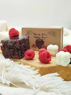 Zapachy do domu - Zapachowy wosk sojowy do kominka Malinowe brownie - miniaturka - grafika 1