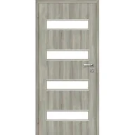 Drzwi wewnętrzne - Drzwi wewnętrzne Milano 80L dąb skandynawski lakierowany - miniaturka - grafika 1