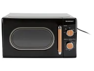 Kuchenki mikrofalowe - SilverCrest Retro 100348387 Czarny - miniaturka - grafika 1