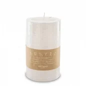 Świece - Biały Świeca Rustic 11,5X7X7 - miniaturka - grafika 1