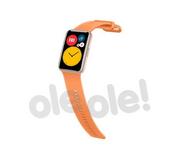 Akcesoria do zegarków - Huawei Huawei pasek Watch Fit pomarańczowy 55033750 - miniaturka - grafika 1