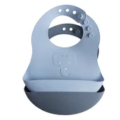 Śliniaki i fartuszki - Mrs. Elephant Zestaw2-Óch Śliniaków Silikonowych - miniaturka - grafika 1