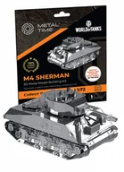 Klocki - Zestaw konstrukcyjny World of Tanks - M4 Sherman (metalowe) - miniaturka - grafika 1