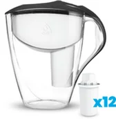 Dzbanki filtrujące - Dzbanek filtrujący Dafi ASTRA grafitowy 3 l kalendarzowy 12 wkładów Classic - miniaturka - grafika 1