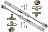 Zawiasy, okucia i inne akcesoria - Zestaw Podnośnik Gazowy 120N Siłownik Meblowy Teleskop Amortyzator 2 Sztuki - miniaturka - grafika 1