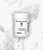 Dodatki do ciast w płynie, aromaty - Barwnik spożywczy w żelu Biały 35g - miniaturka - grafika 1