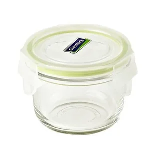 Glasslock Pojemnik kuchenny okrągły zielony, 165 ml - Pojemniki kuchenne - miniaturka - grafika 1