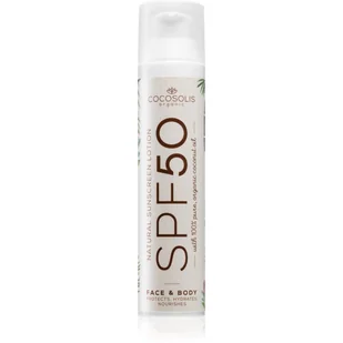 COCOSOLIS COCOSOLIS Natural Sunscreen Lotion SPF50 krem do opalania o działaniu nawilżającym 100 ml - Balsamy i kremy do opalania - miniaturka - grafika 1