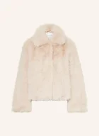 Marynarki i żakiety damskie - Mrs & Hugs Kurtka Ze Sztucznego Futra weiss - miniaturka - grafika 1