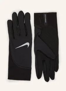 Nike Rękawiczki Sportowe Therma-Fit Umożliwiające Obsługę Ekranów Dotykowych schwarz - Rękawiczki - miniaturka - grafika 1