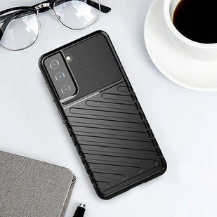 Thunder Case etui Samsung Galaxy A14 5G silikonowy pancerny pokrowiec czarne - Etui i futerały do telefonów - miniaturka - grafika 9
